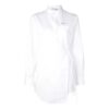 Off-White Small Logo Lacing Printing Shirt White