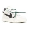 Off-White Sponge Mid-Top Sneaker “White Black”