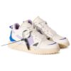 Off-White Sponge Mid-Top Sneakers “White Blue Purple”
