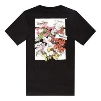 Off-White SS19 Flower Arrows Sketch Print Short Sleeve