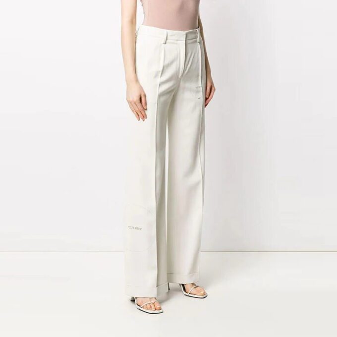 Off-White SS20 Cut Here Tailored Trousers