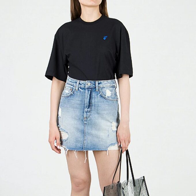 Off-White SS20 Embroidery Logo Short Sleeve