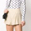 Off-White SS20 Short-waisted Short Pants Buff White