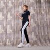 Off-White SS21 Printing Logo Tops Short Sleeve Slim Fit Version Black