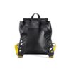 Off-White Stripe logo Shoulder strap backpack Black