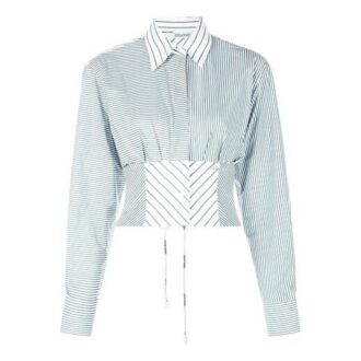 Off-White Striped Corset Shirt