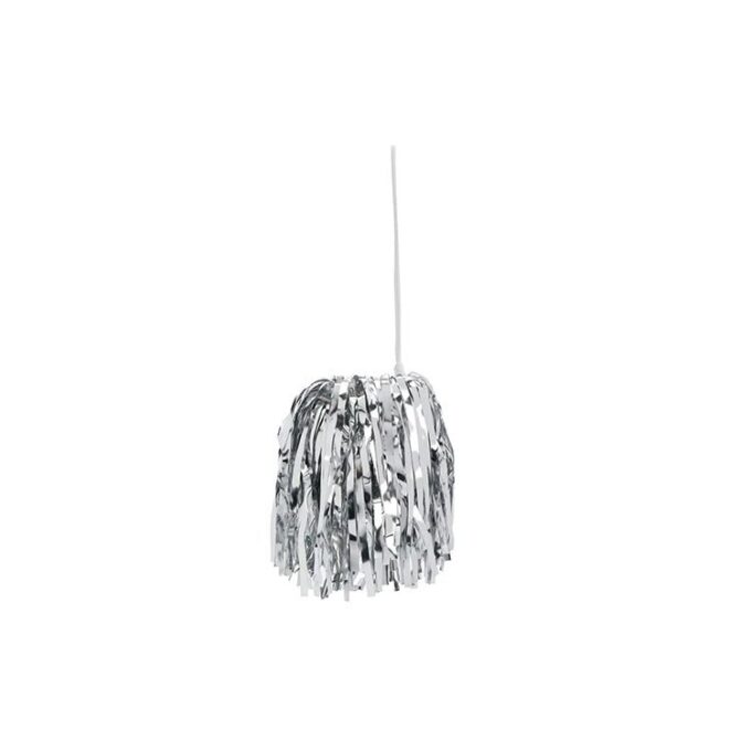 Off-White Tassel Drawstring Silver