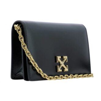 Off-White Twist Jitney 0.5 Shoulder Bag “Black”