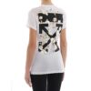 Off-White Virgil Abloh cotton fitted tee White
