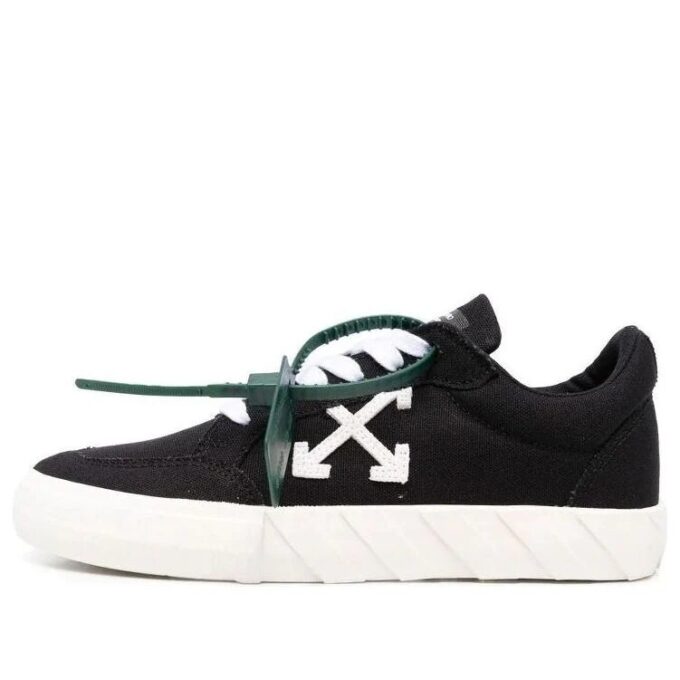 Off-White Vulc Low Canvas Sneaker “Black White Orange”