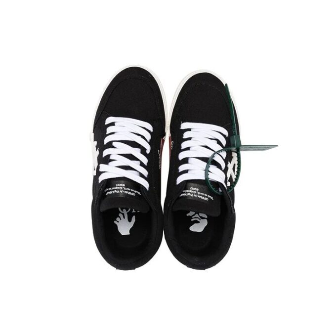 Off-White Vulc Low Canvas Sneaker “Black White Orange”