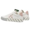 Off-White Vulc Low Canvas Sneaker “White Pink Grey”