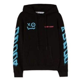 Off-White x Andr / Crossover Smiling Face Printing Unisex Black Off-White x Andr / Crossover Smiling Face Printing Unisex Black