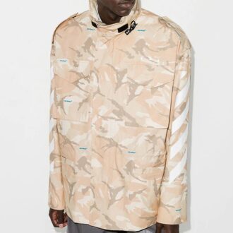 Off-White x Browns 50 Camouflage Military Jacket