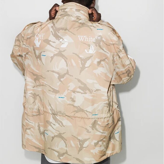 Off-White x Browns 50 Camouflage Military Jacket