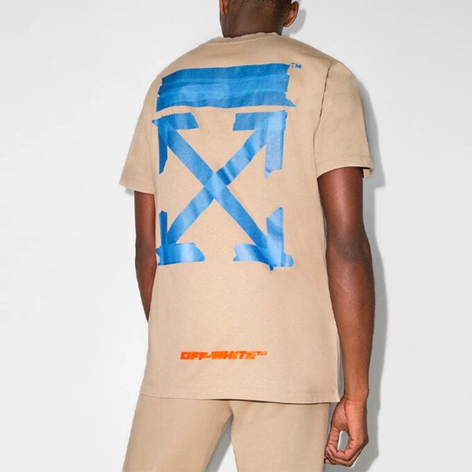 Off-White X Browns 50 Caravaggio T-shirt “Khaki Brown”