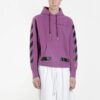 Off-White x Champion logo Sweater Purple