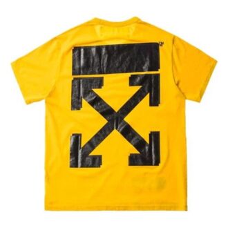 Off-White x Champion MENS Virgil Abloh Champion Tee Yellow Off-White x Champion MENS Virgil Abloh Champion Tee Yellow