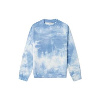 Off-White x END.CHEMICAL WASH Slim Back Arrow Tie Dye Round Neck Blue Off-White x END.CHEMICAL WASH Slim Back Arrow Tie Dye Round Neck Blue