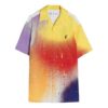 Off-White x Katsu Crossover FW21 Pattern Short Sleeve Shirt Orange