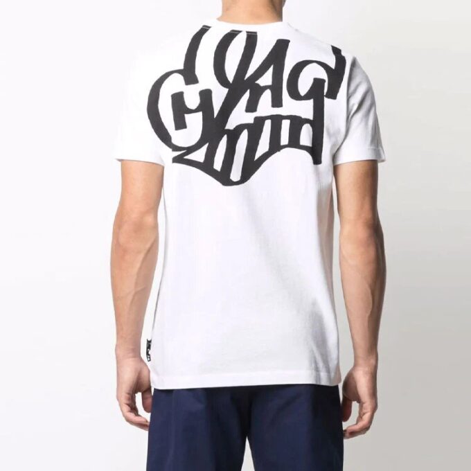 Off-White x Katsu Crossover Printing Pullover Short Sleeve Loose Fit White