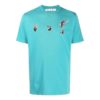 Off-White x MLB Miami Marlins Short-Sleeve Tee “Lake Blue”