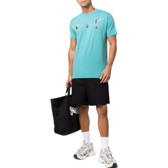 Off-White x MLB Miami Marlins Short-Sleeve Tee “Lake Blue” Off-White x MLB Miami Marlins Short-Sleeve Tee “Lake Blue”