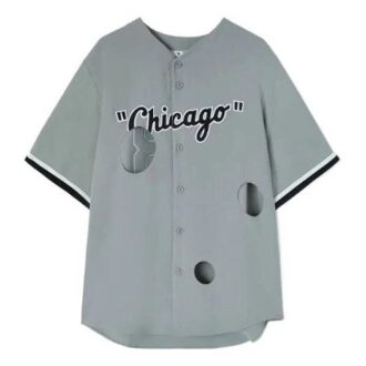 Off-White x New Era x MLB Miami Marlins Shirt “Light Grey Black”