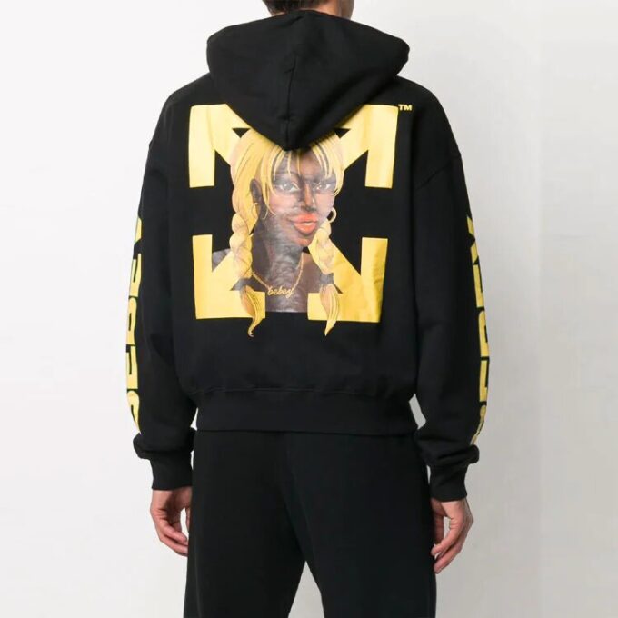 Off-White x Theophilus London Crossover Bebey Printing Casual Cozy Black