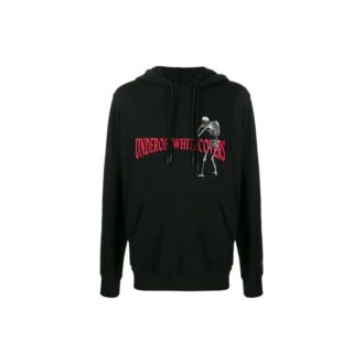 Off-White x UNDERCOVER Crossover Skeleton Printing hooded Long Sleeves Black Off-White x UNDERCOVER Crossover Skeleton Printing hooded Long Sleeves Black
