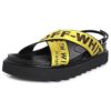 Off-White Yellow Slippers