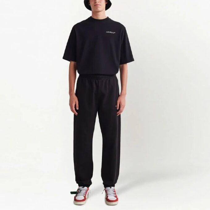 OffWhite SS22 Bundle Feet Sports Pants “Black”