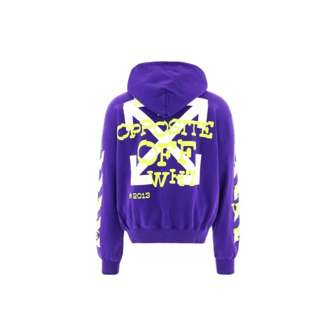 Opposite Arrow Cotton Sweatshirt