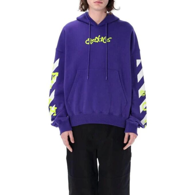 Opposite Arrow Cotton Sweatshirt