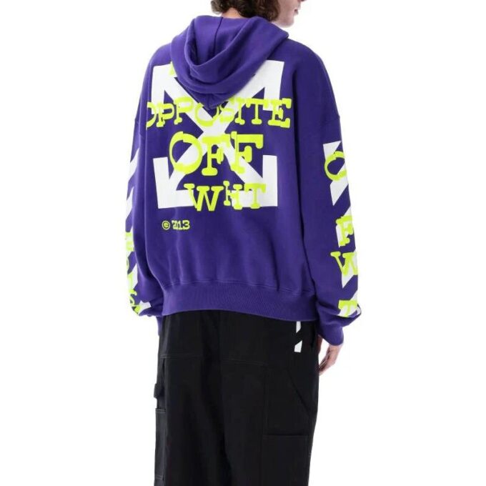 Opposite Arrow Cotton Sweatshirt