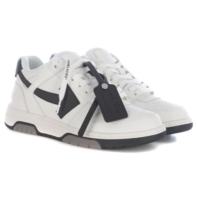 Out Of Office Arrow Low-Top Sneaker “Black White”