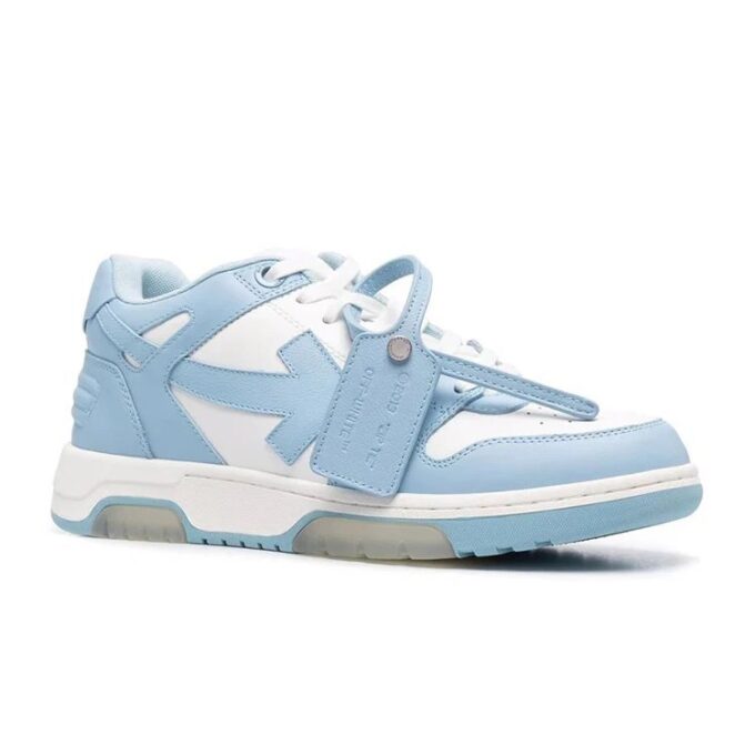 Out Of Office Calf Leather “White Blue”