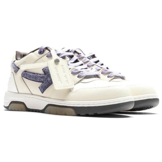 Out Of Office College Off Low-Top Sneaker “White Purple”