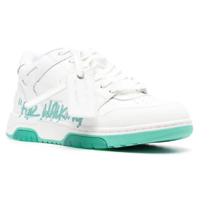 Out Of Office For Walking Sneaker “White Green”