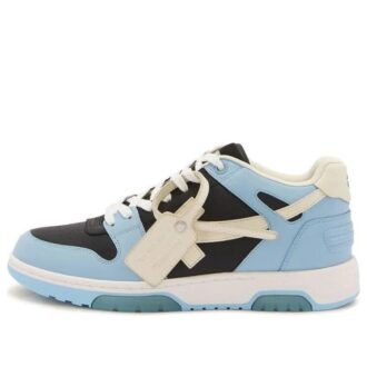 Out Of Office Leather Sneaker “Blue Black White”