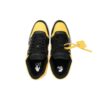 Out Of Office Leather Sneaker “Yellow Black”
