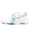 Out Of Office Leather Sneakers “White Blue”