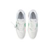 Out Of Office Leather Sneakers “White Bright Green Rrick Red”