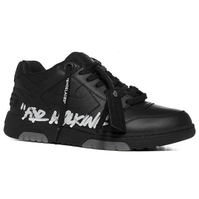 Out Of Office Low-Top For Walking Sneaker “Black White”