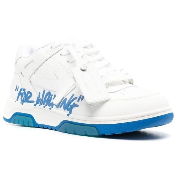 Out Of Office Low-Top For Walking Sneaker “White Blue”