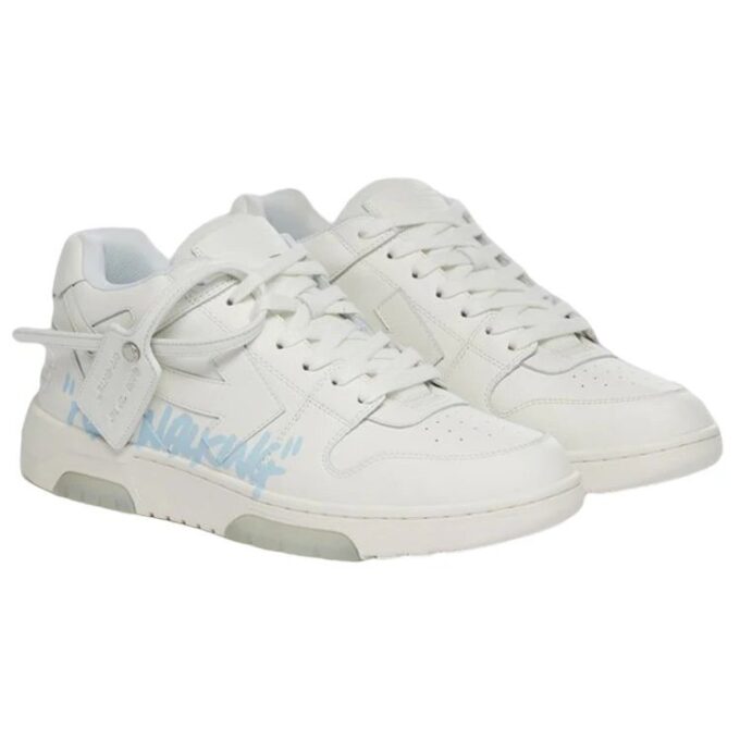 Out Of Office Low-Top For Walking Sneaker “White Blue”