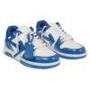 Out Of Office Low-Top Patent Sneaker “Blue White”