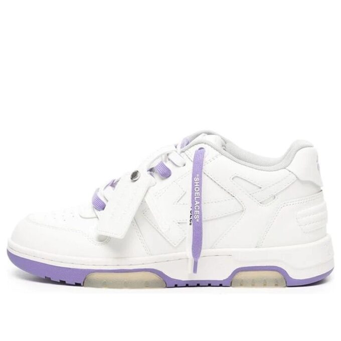 Out Of Office Low-Top Sneaker “White Purple”