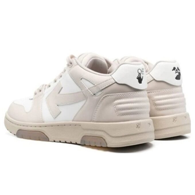 Out Of Office Low-Top Sneakers “Beige White”