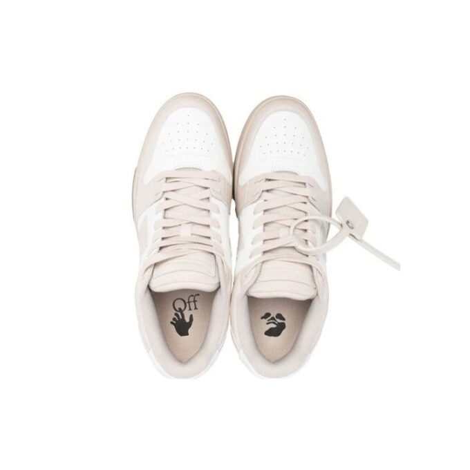 Out Of Office Low-Top Sneakers “Beige White”
